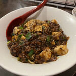 金町製麺 - 麻婆豆腐まぜそば？