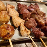 西ちゃん - 焼鳥@120円&つくね@140円