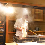 東麻布 天本 - 火あぶり