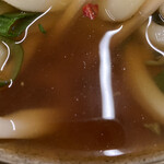 麺処 綿谷 - スープ