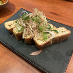 蕎麦 蘇枋 - 栃尾揚げの辛味噌焼き