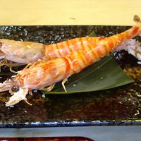 稚加榮 本店 - 活車海老の塩焼き