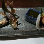 萌えぎ - 焼き物（庄川産 鮎塩焼き）