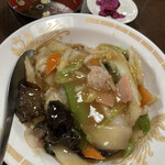 中華料理 蓬莱 - 中華丼