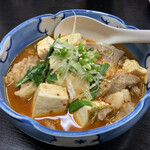 和屋 きらく - 牛すじのキムチ煮込み