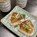 和屋 きらく - 肉味噌焼きおにぎり
