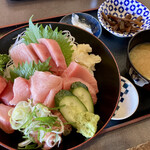 まぐろ丼　加一 - まぐろづくし丼