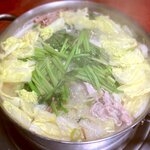 レストラン イコブ - 豚肉と芹のしゃぶしゃぶ　2022.12.21