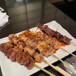 居酒屋 にほんいち 別宴邸 - 串焼き5本盛