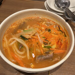 焼肉 鶯谷園 - カルビ麺