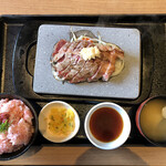 石焼ステーキ 贅 - サーロインステーキランチ