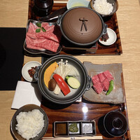 すき焼き 牛しゃぶ 松重 - 