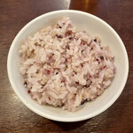 人力俥 - ご飯(雑穀米)