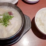 アリラン - （※写真7）参鶏湯とライス