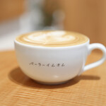 焼菓子とコーヒー パーラーイムオム - ２０２２年１２月再訪：カフェラテ☆