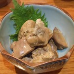 Kyouto Yama Nashi Yakitori Kanazawa - 白肝しぐれ煮