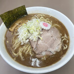 庵悟 - 中華そば大盛。この一杯の完成度は凄い。