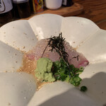 博多炉端 魚男 - 勘八胡麻醤油和え