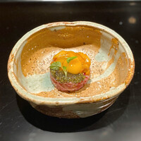 踝 - 熊本県産 和王 カイノミのユッケ風