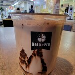 ジェラフル - ドリンク写真:タピオカドリンク（チョコミルク）