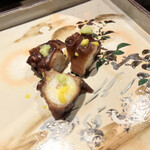 味あら井 - 蛸の柔らか煮かぼすと山葵