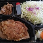 とんかつ 王龍 - 生姜焼き