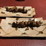 うなぎ仁 - 肝焼き串　６５０円