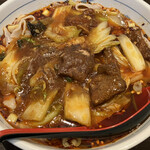 台湾料理 太和菜工坊 - 【写真追加】牛肉マーラー刀削麺