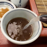 永坂更科 布屋太兵衛 - 蕎麦湯