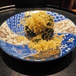 薪鳥新神戸 - 薪火焼きブロッコリー + チェダーチーズ