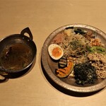 SPICE GATE - 鶏キーマと魚介出汁のカレー　1,200円