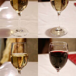 イルファーロ - 白ワイン　300円、500円　赤ワイン　300円