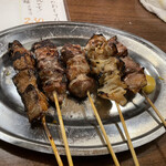 庄や - 焼きとん盛り合わせ〔塩〕