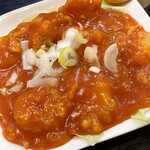 吉満飯店 - エビチリ