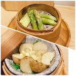 岩塩とせいろ蒸し たけぞー - 