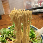 ラーメン･餃子 ハナウタ - 細麺ストレート