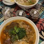 SENレストラン - ピリ辛牛筋スープ麺
