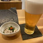 鮨 くぼた - 白子ぽん酢