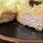 とんかつ 力亭 - ロースかつ定食1780円