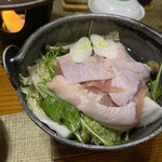 高峰温泉 - 若鶏の鍋