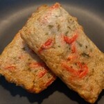 小田原屋 - 切昆布と紅しょうが