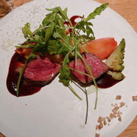 AWkitchen TOKYO 新丸ビル店 - 黒毛和牛イチボのロースト〜赤ワインマルディラソース〜