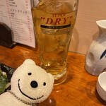 広島大衆居酒屋　十升 - 緑茶ハイ Shochu Highball with Green Tea at Hiroshima Gastropub Thomas, Nagarekawa, Hiroshima！♪☆(*^o^*)