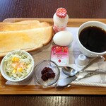 カフェコラソン - 料理写真:●モーニングセット（ホットコーヒー）500円