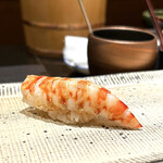 鮨 西崎 - 車海老も甘い。