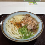 香川  一福  - 肉質うどん（大）¥890