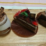 GRACE GARDEN sweets - ティラミス・ベリータルト・ガトーショコラ