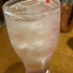 さくら井 - 梅干しサワー