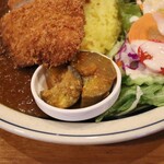 ハジカミ - ナスのアチャール