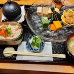 茶寮 ふ川 - かに御飯膳